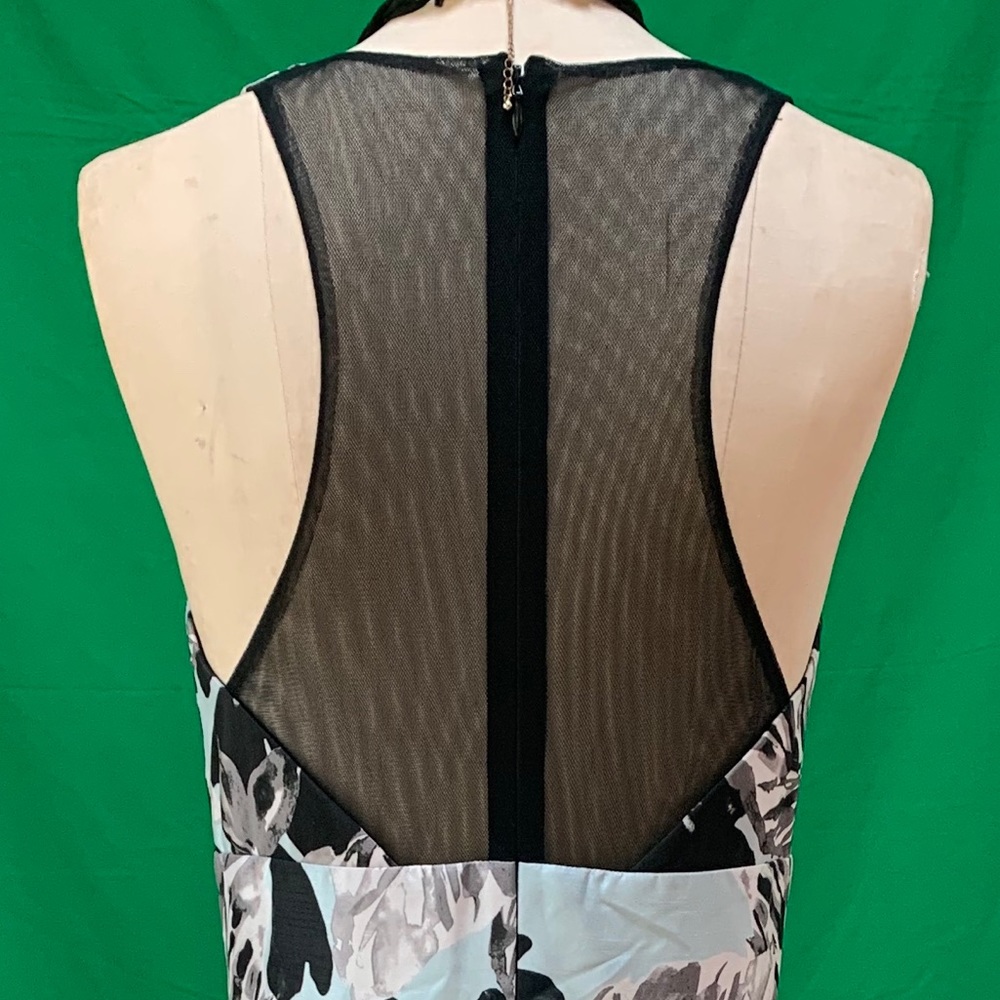Bold Flower Hi Low Party Dress - Picture 6 of 8